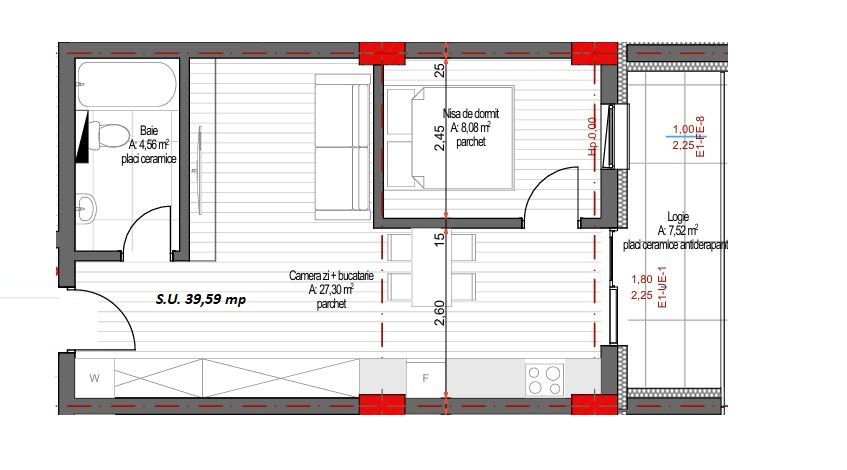 Apartament in imobil nou, cartier Europa – fotografia 6 din 7