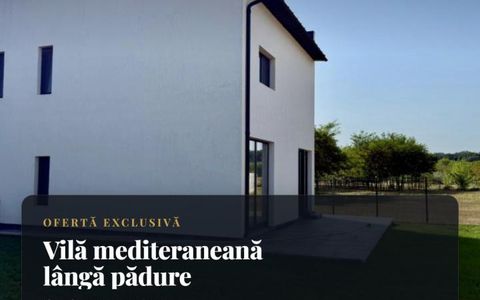 Vilă mediteraneană lângă pădure