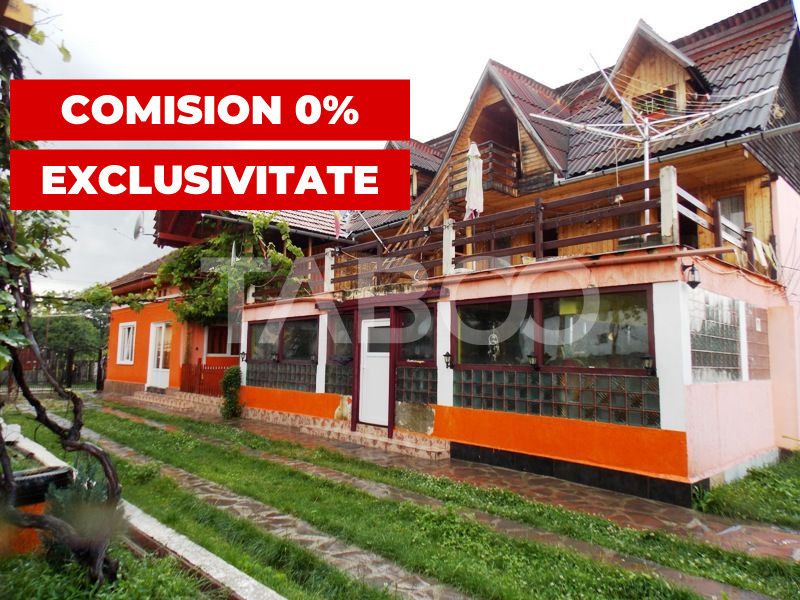Pensiune de vanzare 13 camere si teren 3000 mp la cheie Comision 0% – fotografia 1 din 53
