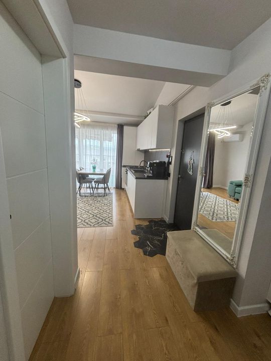 Apartament 3 camere, finisat, mobilat, modern, terasa generoasa, zona Cetatii – fotografia 3 din 13