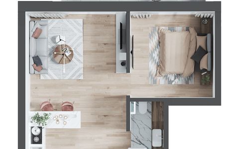 Apartament 2 camere in bloc nou zona Nufarul, Oradea V3310G