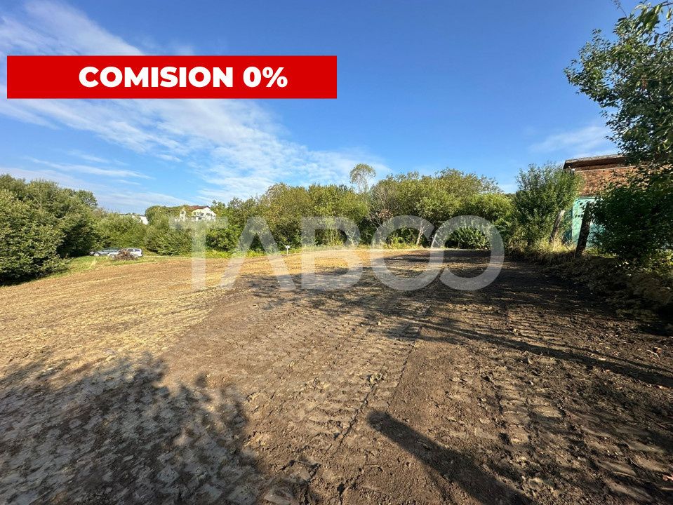 Teren intravilan 2039 mp de vanzare cu PUZ in Cisnadioara Sibiu – fotografia 1 din 5