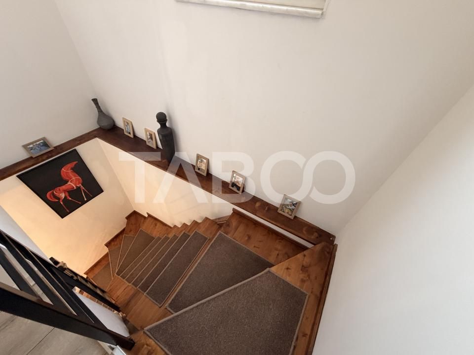 Casa individuala moderna de vanzare cu 5 camere 2 bai teren Sura Mare – fotografia 19 din 28