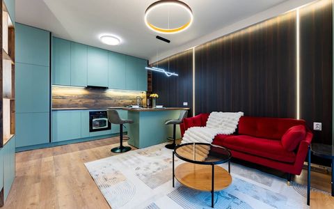 Apartament Premium cu 2 camere și balcon de 9 mp | Complet mobilat | Florești