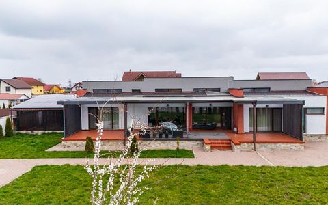 Închiriere casa modernă cu 3 camere, teren 1450 mp - zona Stupini, Brasov