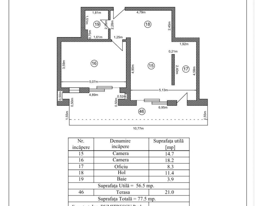 Apartament 2 Camere | Bloc 2023 | Lujerului -Liceul Finlandez | Mobilat / Utilat – fotografia 13 din 20