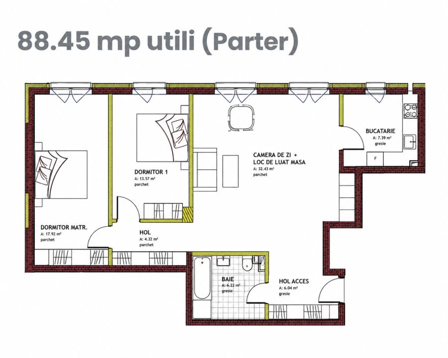 Apartament de vanzare | Mobilat și utilat premium | TVA deductibil – fotografia 4 din 7
