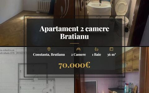 Apartament 2 camere Bratianu