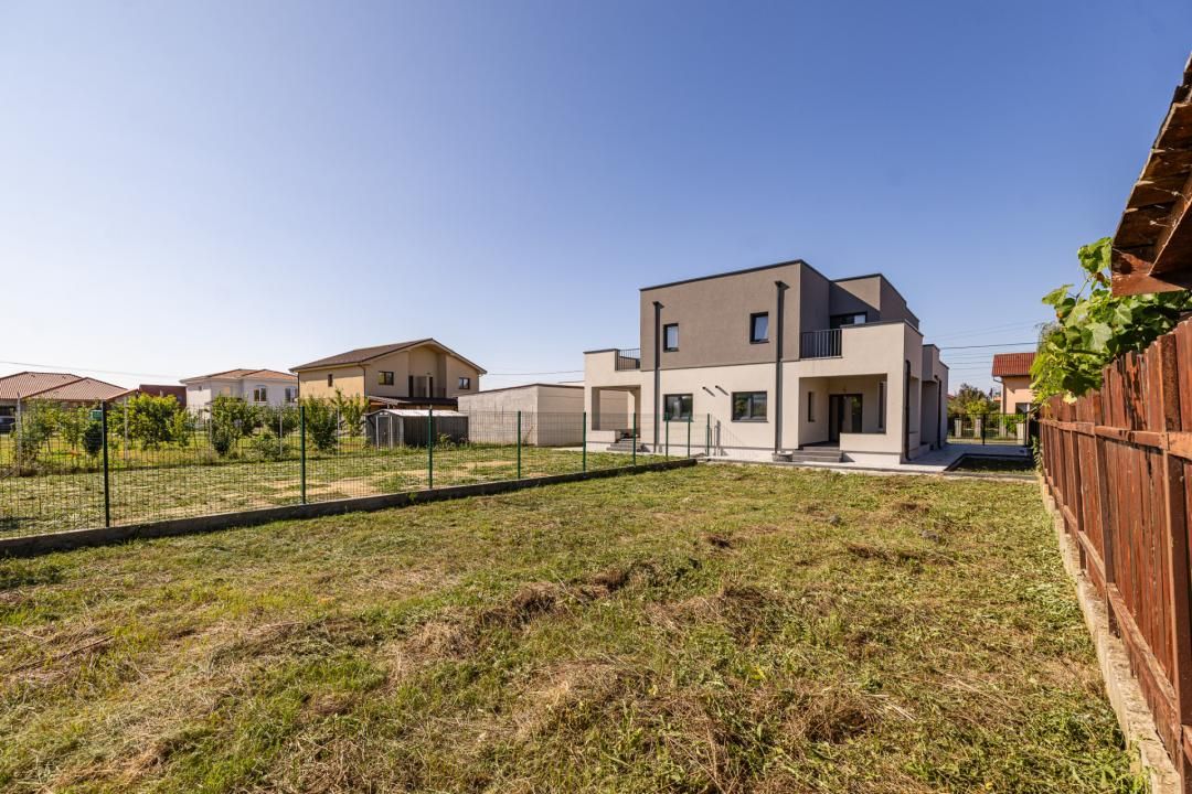 Duplex P+E în Moșnița Nouă, 3 dormitoare, 3 bai, teren 403 mp. Comision 0% – fotografia 47 din 56