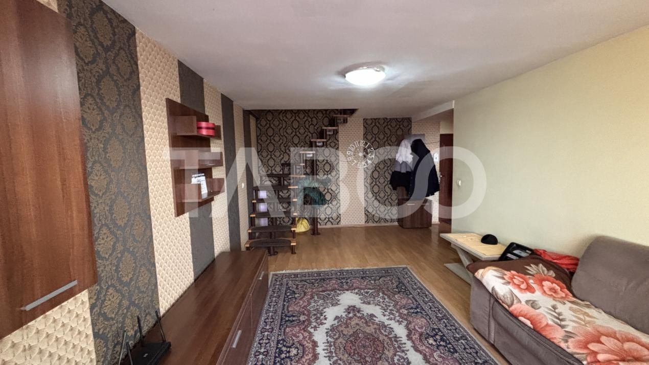 Apartament de vanzare cu 4 camere 103 mpu+ balcon zona Turnisor Sibiu – fotografia 1 din 16