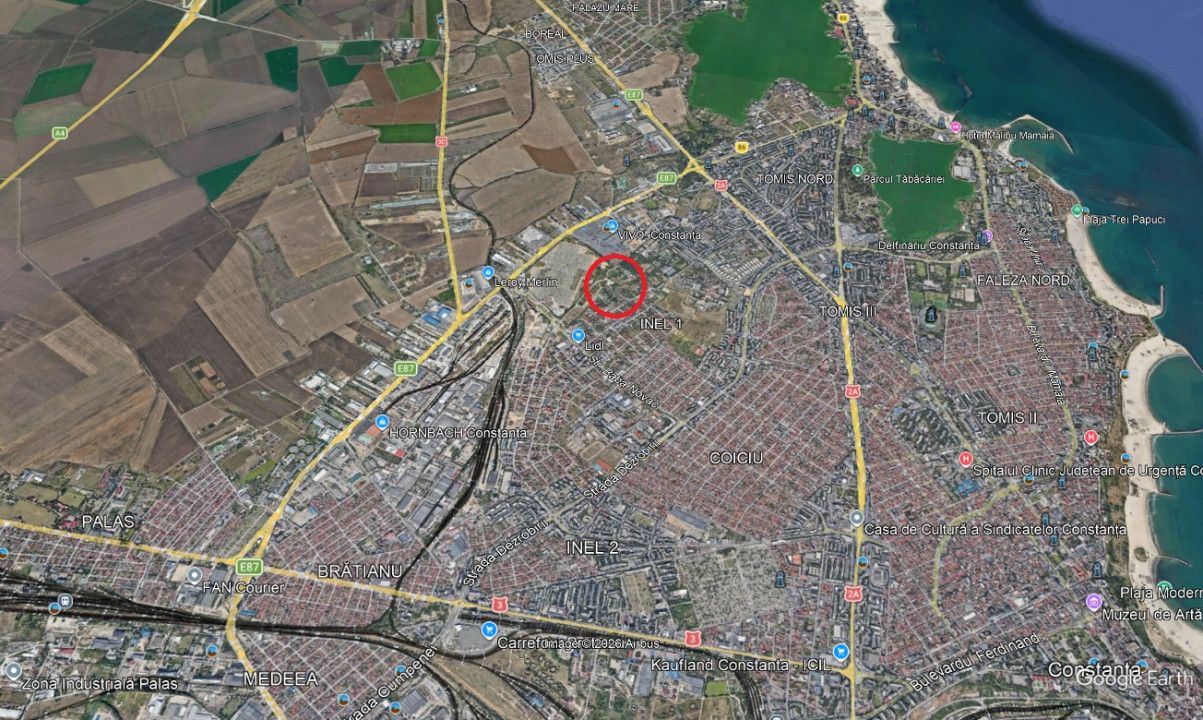 Teren de vanzare in Constanta zona Kamsas – fotografia 1 din 1