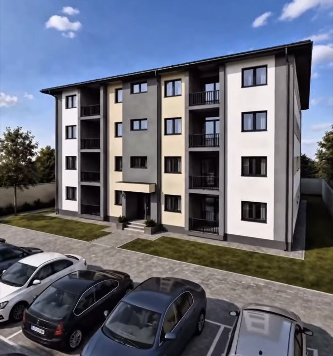 Apartament 3 Camere 76 mp. CETATE Bloc NOU 2 Bai Balcon Parcare Finisat la cheie – fotografia 3 din 9