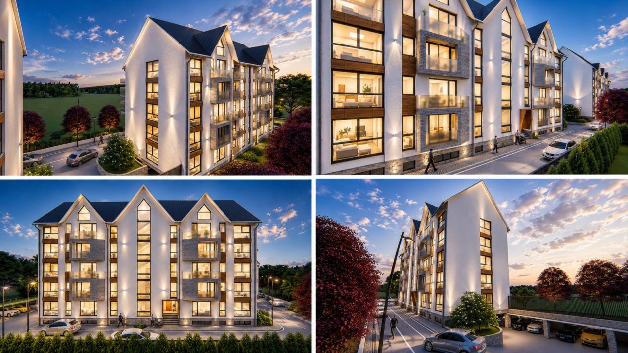 ✨ COMPLEX REZIDENȚIAL | ZONA NORD | APARTAMENTE 1-2-3 camere | ✨ – fotografia 1 din 5