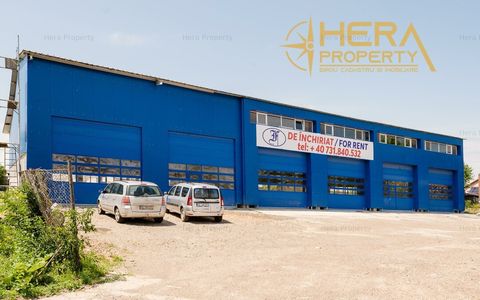Ofertă închiriere hală/atelier auto cu birouri în Vânători,  Galați