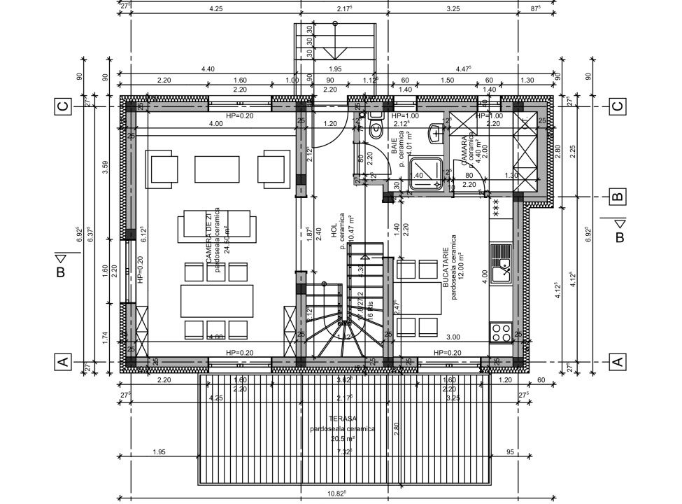 0% COMISION - CASĂ INDIVIDUALĂ CLASA ENERGETICĂ A - SÂNPETRU - 6KWH FOTOVOLTAICE – fotografia 3 din 24