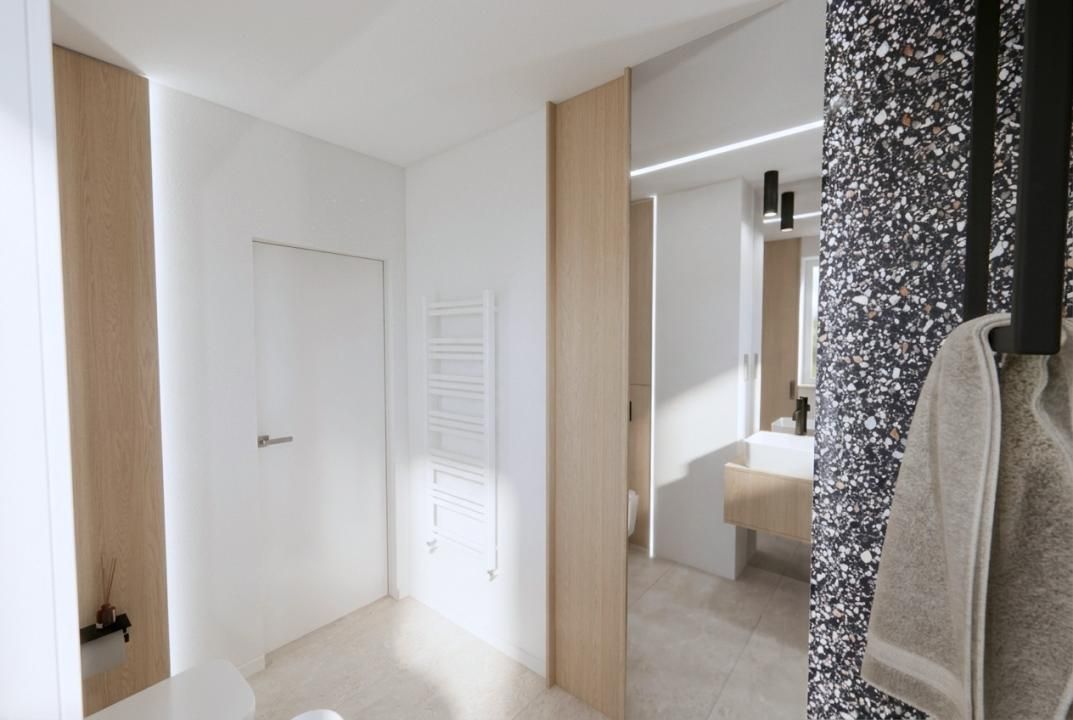 Apartament nou Lux 2 camere, decomandat, 56 mp, etaj 2, Florilor, Floresti! – fotografia 13 din 21