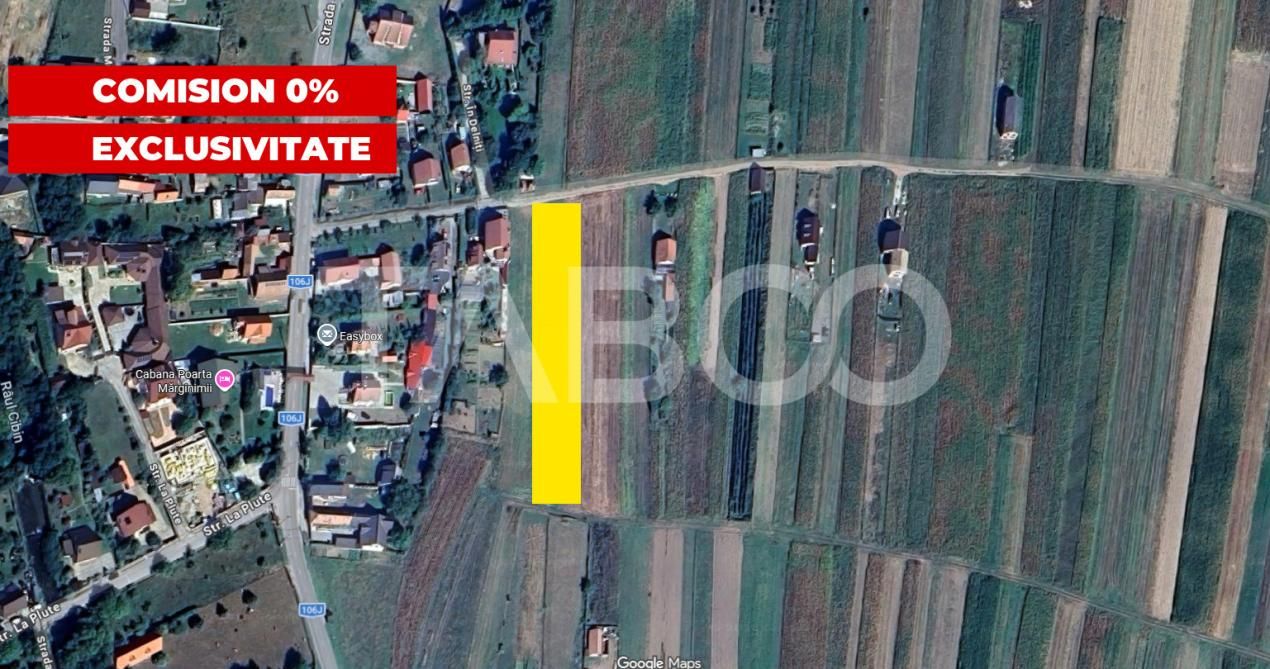 Oportunitate investitie Teren de vanzare 2021 mp Gura Raului Sibiu – fotografia 1 din 3