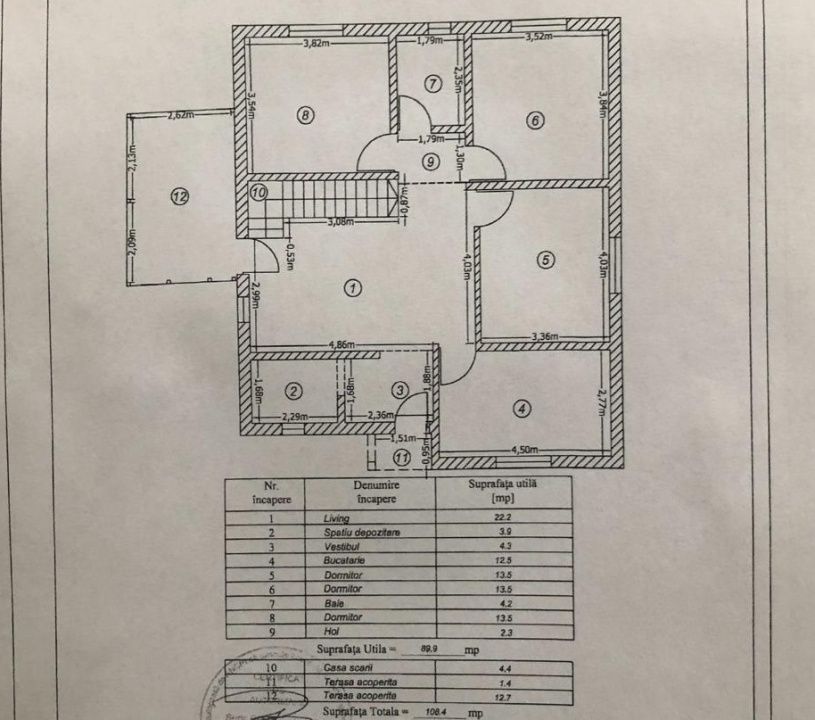 ✨Pantelimon-Tractorului-Vila 4 camere,2 bai, 450mp teren, pod locuibil✨ – fotografia 23 din 24
