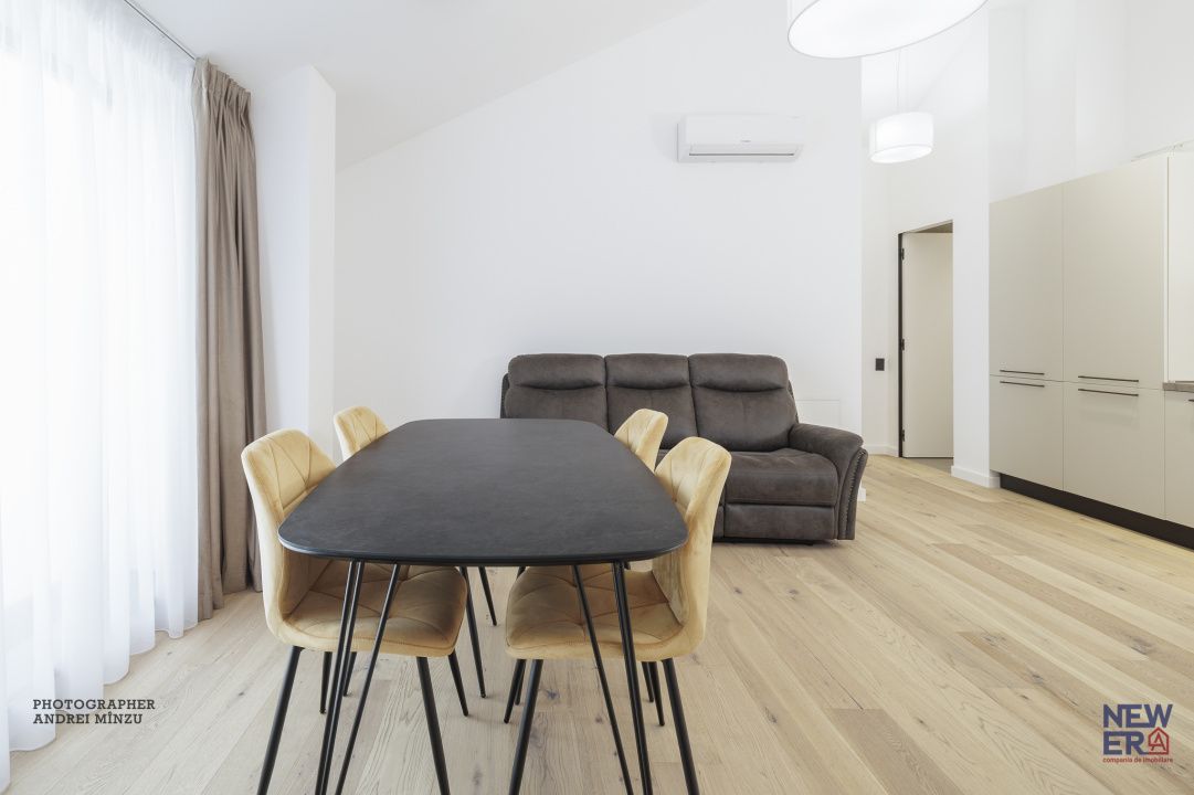 Apartament NOU 3 camere cu terasa 50 mp in bloc boutique, zona Herestrau – fotografia 3 din 21