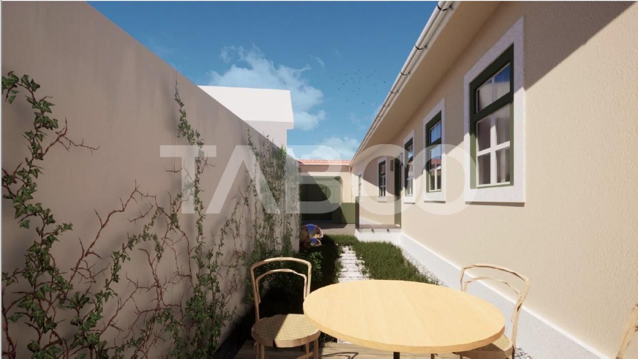Proiect autorizat de reabilitare casa individuala in centrul Sibiului – fotografia 3 din 9