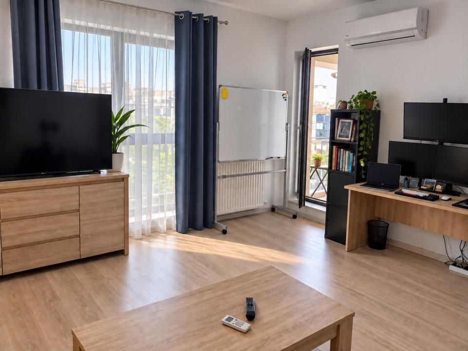 Garsonieră bloc nou Lujerului Exigent Plaza Mall Residence Centrală Termica – fotografia 2 din 11