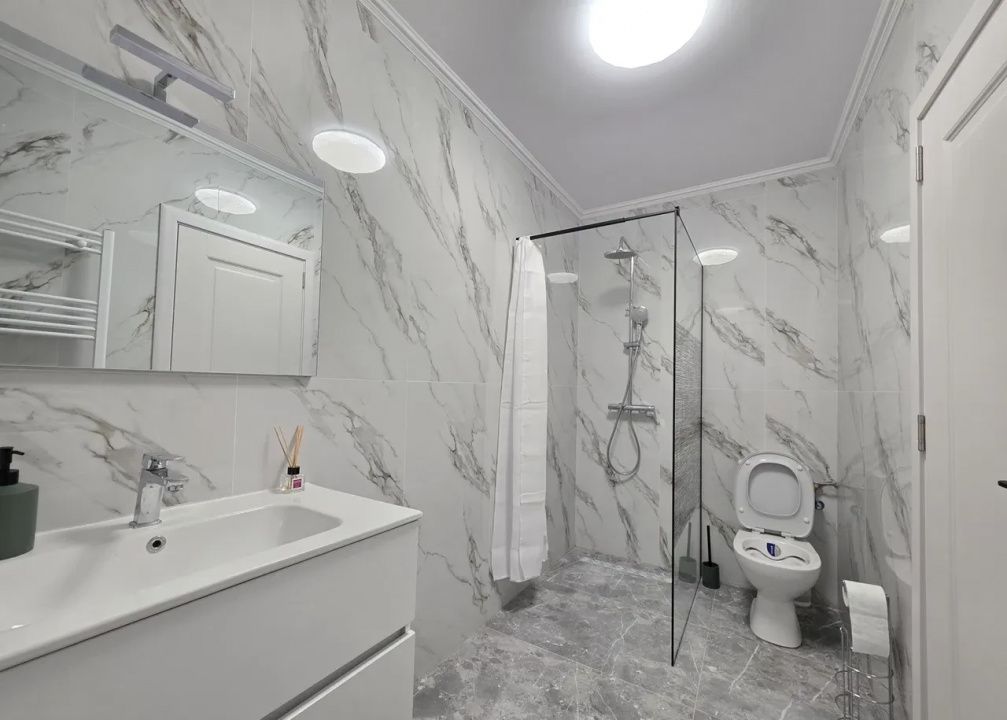 APARTAMENT NOU ÎNCHIRIERE – CENTRU, PRIMA ÎNCHIRIERE, MOBILAT, UTILAT, PARCARE – fotografia 7 din 18