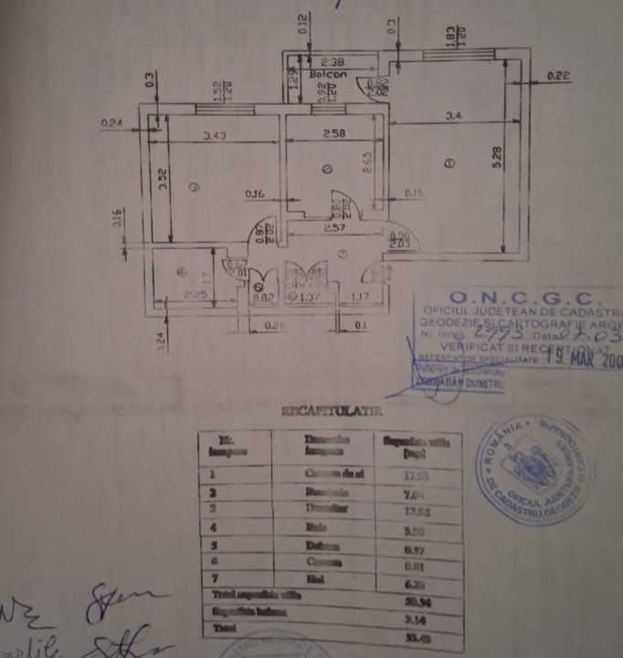 Apartament 2 camere – Trivale Complex II | 54 mp | Renovat complet | Centrală – fotografia 7 din 7