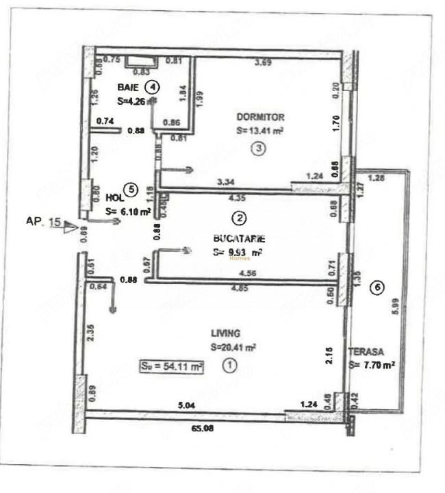 Apartament 2 camere decomandat | City of Mara – fotografia 9 din 9