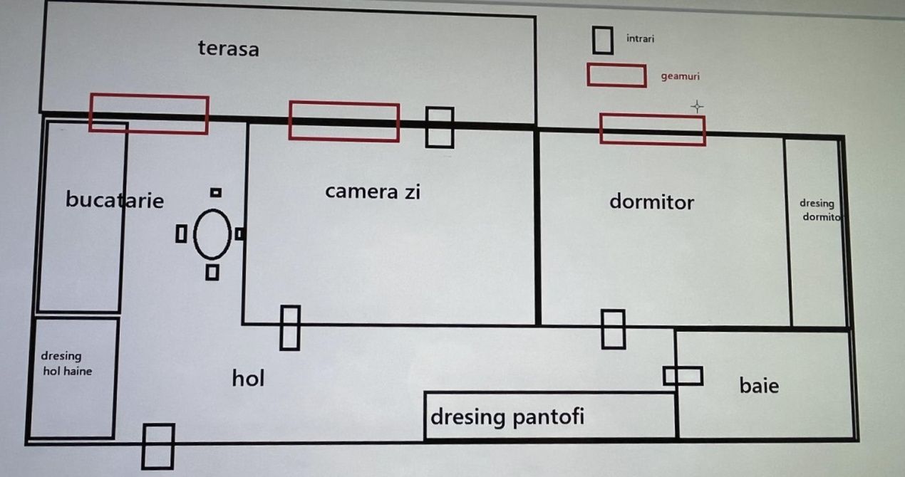Apartament 2 camere, 60 mp, terasă 15 mp și parcare subterană – str. Observator – fotografia 2 din 8