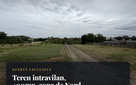 Teren intravilan, 400mp, zona de Nord, Lacul Tanchistilor