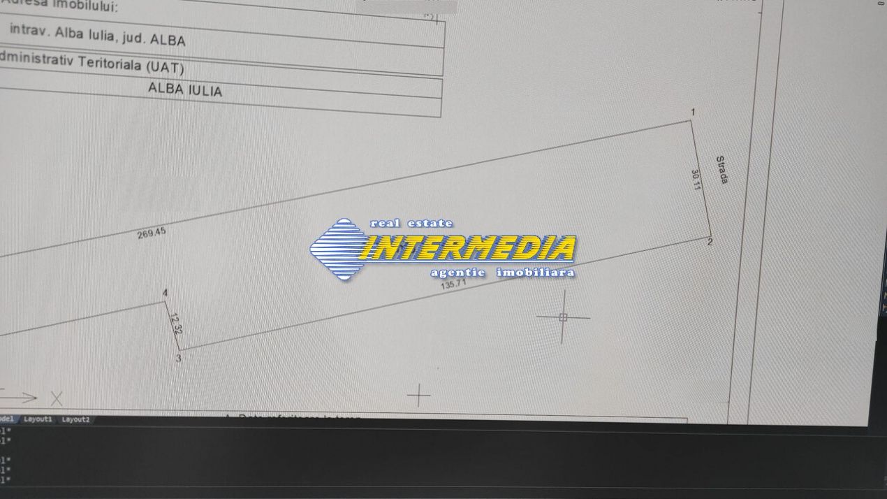 Teren intravilan 6500 mp, deschidere 30 m, PUZ P+2+1+(1), toate utilitățile – fotografia 1 din 8