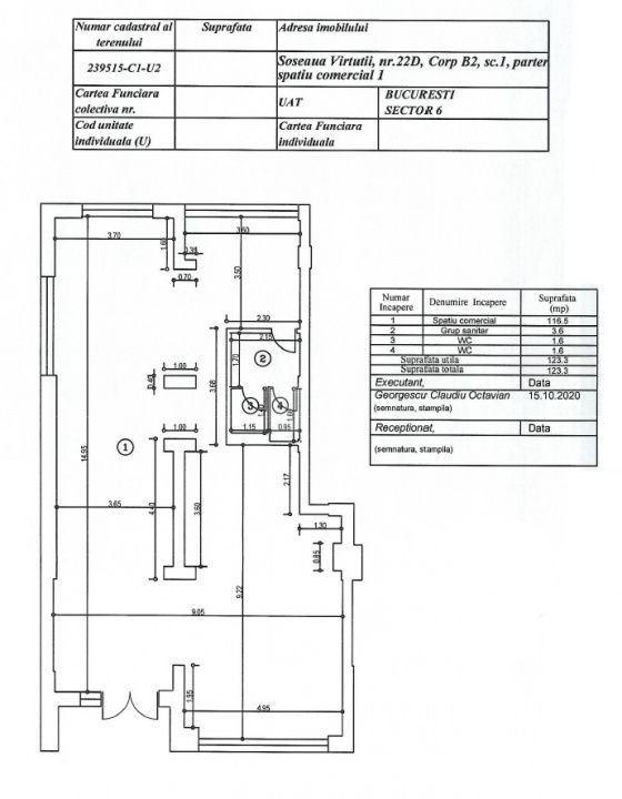 Spatiu comercial | Inchiriat 5 ani | Virtutii Park Residence | Investitie – fotografia 12 din 12