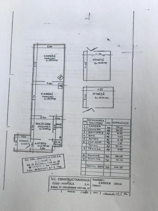 Apartament central, 110mp utili, Bulevardul Eroilor, Cluj-Napoca – fotografia 9 din 9