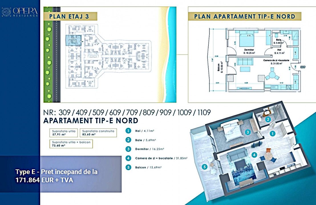 Apartamente de lux cu 2 camere, pe plaja in Mamaia Nord, in RATE sau cu DISCOUNT – fotografia 36 din 36