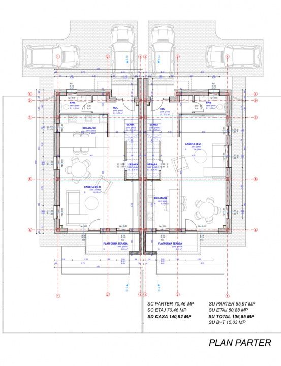 Duplexuri moderne într-o zonă liniștită din Popești – aproape de Cluj-Napoca – fotografia 7 din 8