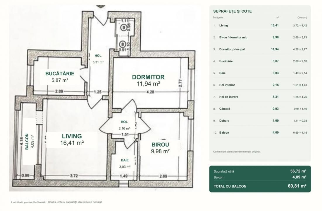 | 3 Camere | Renovat 2024| Metrou Parc Drumul Taberei | Parter – fotografia 8 din 8