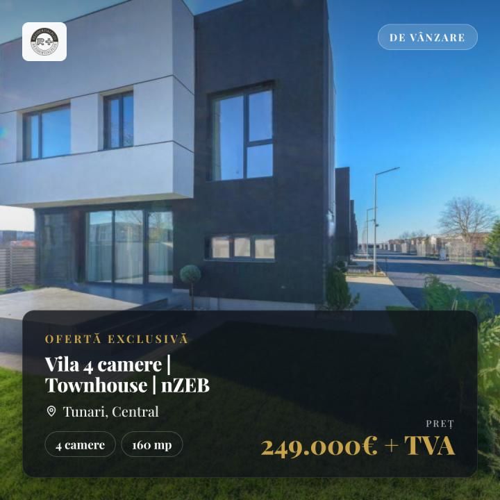 Vila 4 camere | Teren 300 mp | SU 150 mp | nZEB – fotografia 1 din 9