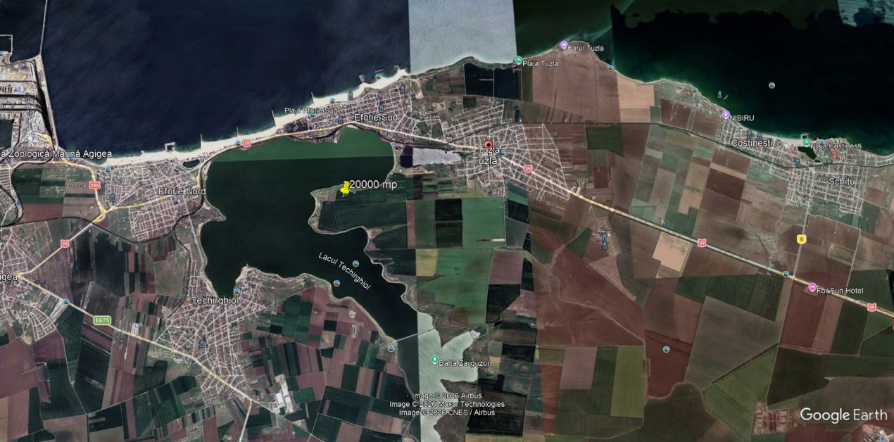 Vanzari terenuri in Tuzla  zona lac sarat Techirghiol – fotografia 1 din 8