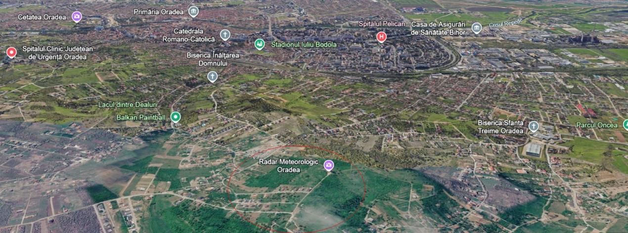 Teren intravilan de vanzare in Oradea, dublu front stradal, zona Izvorului – fotografia 3 din 3