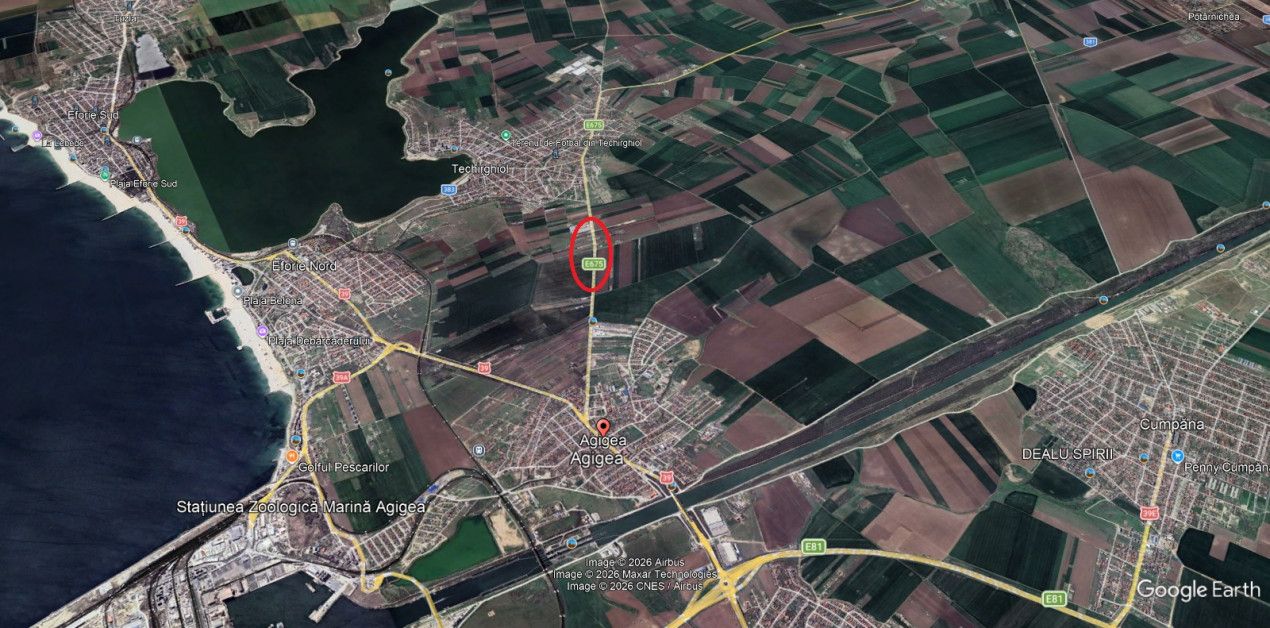 Teren de vanzare in Agigea la DN 38 – fotografia 9 din 9