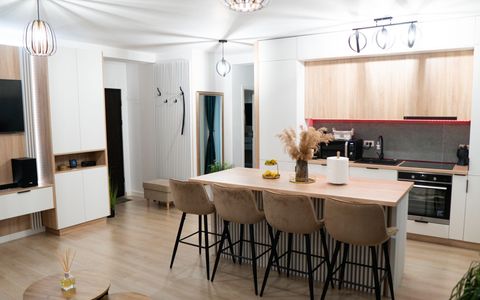PENTHOUSE LUX 2 camere, 55 mp, mobilat premium - Dumbravita