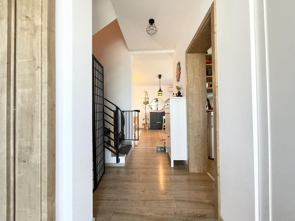 COMISION 0% Triplex pe colt, 90 mp utili, mobilat, utilat - Mosnita Veche – fotografia 5 din 14