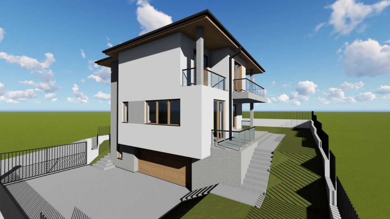 Complex rezidențial exclusiv de 3 case individuale moderne, Dezmir – fotografia 1 din 6