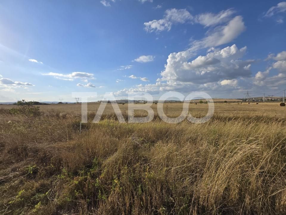 COMISION 0 Teren intravilan 9409mp cu drum utilitati PUZ sprobat Sibiu – fotografia 2 din 5