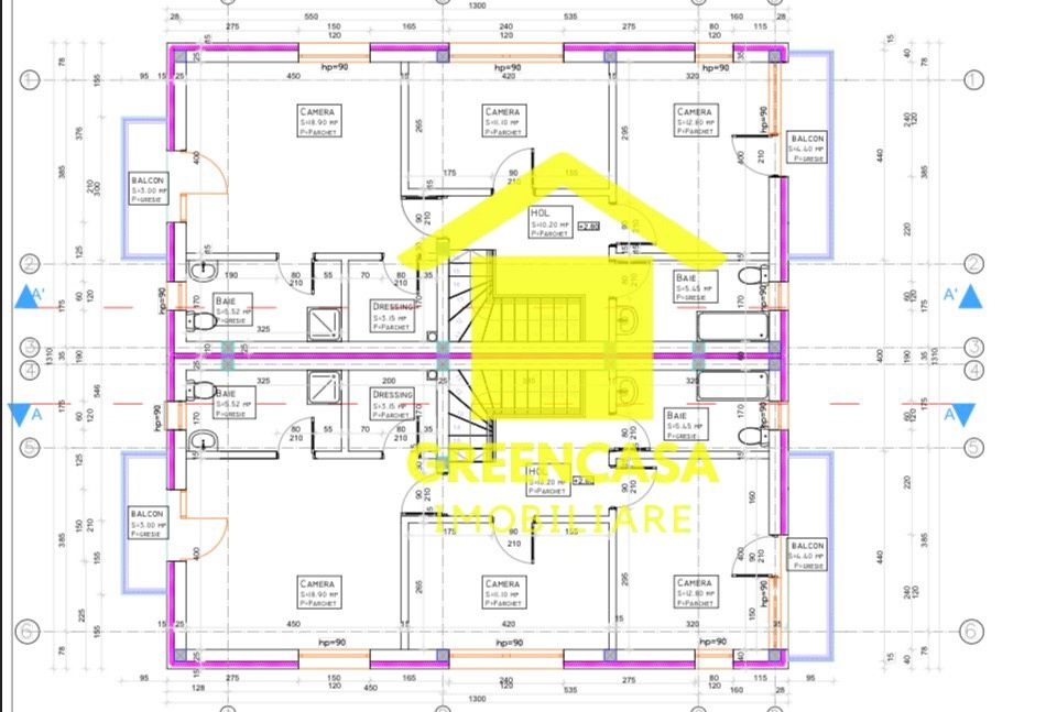 Duplex cu suprafata utila de 119 mp ,zona strazii Catanelor – fotografia 6 din 6