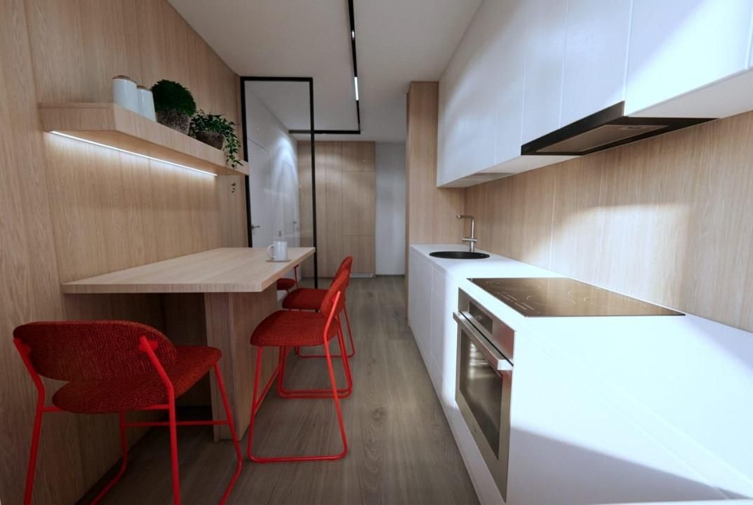 Apartament nou Lux 2 camere, decomandat, 56 mp, etaj 2, Florilor, Floresti! – fotografia 7 din 21