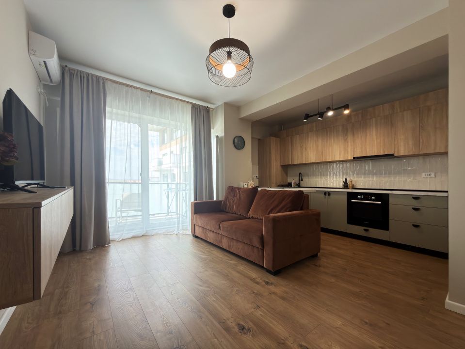 Mamaia Sat - Apartamant cu 2 camere, termen lung, loc de parcare subteran – fotografia 1 din 9