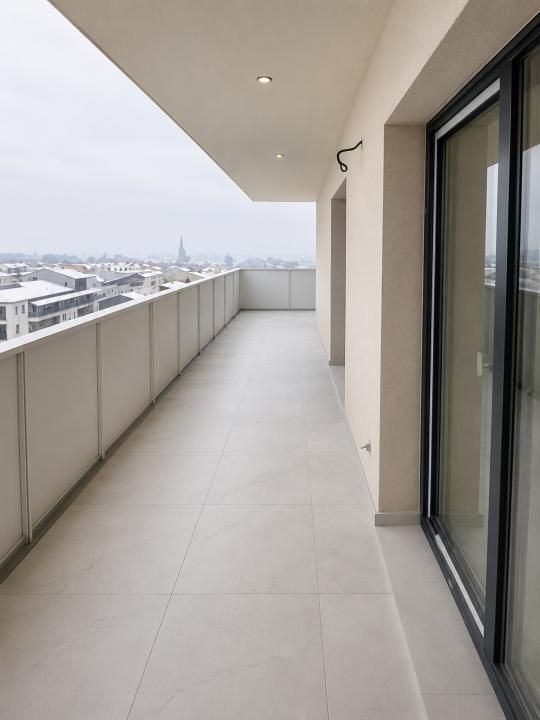 Apartament nou cu 2 camere, terasă spectaculoasă de 24 mp și parcare subterană – fotografia 4 din 5