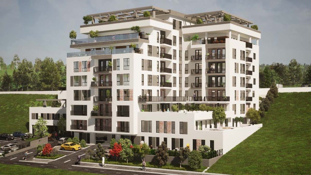 Apartament 2 camere, terasa 32,5mp, zona Vivo, Floresti – fotografia 1 din 4