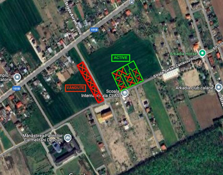 Două loturi de teren alăturate de 522mp și 536mp, Snagov- Ciofliceni! – fotografia 3 din 9